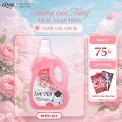 Nước Lau Sàn REVY Hương Hoa Lily | Công Nghệ ION Đột Phá