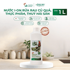 Nước ion rửa rau củ quả, thực phẩm, thuỷ hải sản I-ONCARE | 500ml, 1L, 5L