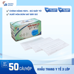 Khẩu trang y tế 3 lớp Trường Dương - Hộp 50 cái