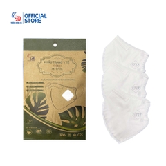 Khẩu trang y tế Gold 3D Mask dành cho người lớn - Túi 5 cái