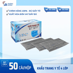 Khẩu trang y tế 4 lớp Trường Dương - Hộp 50 cái