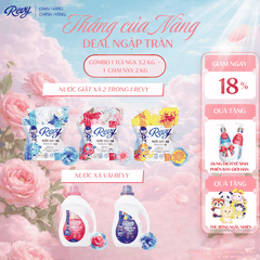 Combo Giặt Xả REVY Toàn Diện 3.2kg & 2kg | Tiết Kiệm Tối Ưu