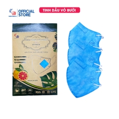 Khẩu trang y tế hương Vỏ Bưởi Gold 3D Mask - Túi 5 cái