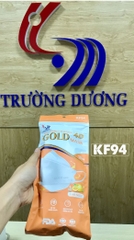 Khẩu trang y tế hương Cam Ngọt 4D Gold Mask (KF94) - Túi 10 chiếc