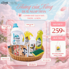 Combo Bát sạch Nhà thơm REVY 6 món  | Trọn bộ Tiết Kiệm
