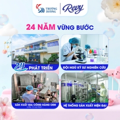 Nước giặt xả REVY 2 trong 1 em bé - Hương Ban Mai