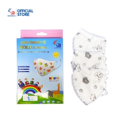 Khẩu trang y tế Gold 3D Mask Kids dành cho trẻ em - Hộp 10 cái