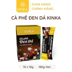 Cà phê đen đá KINKA 180g (10 gói x 18g)