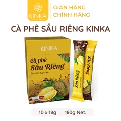 Cà phê Sầu riêng KINKA 180g (10 gói x 18g)