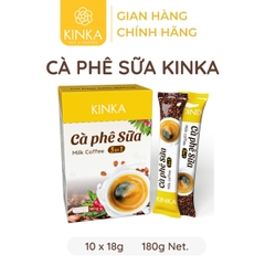 Cà phê sữa 3in1 KINKA 180gr (10 gói x 18gr)
