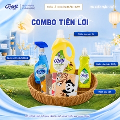 Combo Dọn Nhà REVY Tiện lợi 4 món | Sạch Thơm Tiết Kiệm