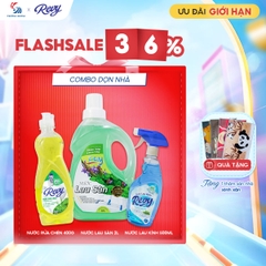 Combo Dọn Nhà Revy Sạch - Thơm - Tiết Kiệm