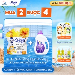Combo Giặt Xả REVY Toàn Diện 3.2kg & 2kg | Tiết Kiệm Tối Ưu
