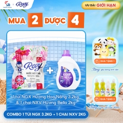 Combo Giặt Xả REVY Toàn Diện 3.2kg & 2kg | Tiết Kiệm Tối Ưu