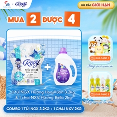 Combo Giặt Xả REVY Toàn Diện 3.2kg & 2kg | Tiết Kiệm Tối Ưu