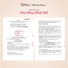 Sữa tắm Spa SiMee  | Làm sạch - Dưỡng trắng – Dưỡng ẩm – Dịu da | Chai 1L dung tích lớn, tiết kiệm hơn