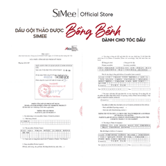 Dầu gội thảo dược Simee Bồng Bềnh - Simee Herbal Shampoo Balance