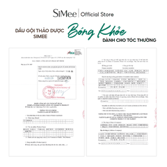 Dầu gội thảo dược Simee Bóng Khỏe - Simee Herbal Shampoo