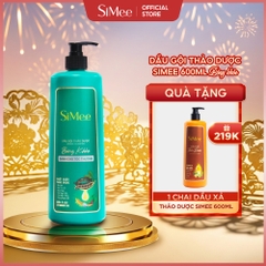Dầu gội thảo dược SiMee Bóng Khỏe (dành cho tóc thường) | 200ml & 600ml