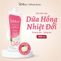Sữa tắm Spa SiMee  | Làm sạch - Dưỡng trắng – Dưỡng ẩm – Dịu da | Chai 1L dung tích lớn, tiết kiệm hơn