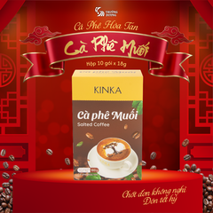 Cà phê Muối KINKA | 180g (10 gói x 18g)