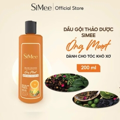 Dầu gội thảo dược Simee Óng Mượt (dành cho tóc khô xơ) | 200ml & 600ml