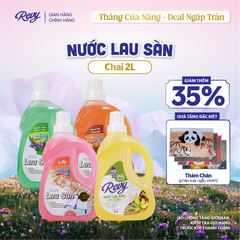 Nước Lau Sàn REVY Hương Sả Gừng | Công Nghệ ION Đột Phá