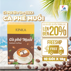 Cà Phê Muối KINKA 180g - Cà Phê Muối Hồng Thượng Hạng