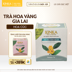Meditation Tea - Trà hoa vàng Gia Lai & Hoa cúc | 40g (20 gói x 2g)