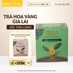 KINKA Trà Hoa Vàng Gia Lai & Dây Thìa Canh KINKA | 40g (20 gói x 2g)