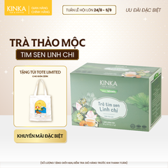 Trà Tim sen Linh chi | 50g (25 gói x 2g)