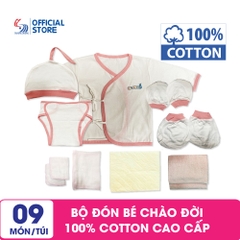 Set đồ đón bé chào đời 100% Cotton Cao Cấp Safe Baby