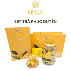 Set trà Phúc Duyên - Hoa trà hoa vàng Gia Lai