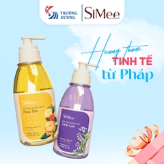 Sữa Tắm Nước Hoa SiMee Hương Linh Lan Chai 480ml - Cung Cấp Dưỡng Ẩm, Sạch Mịn Da - Hương Thơm Tinh Tế Từ Pháp