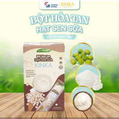 Bột hoà tan Hạt Sen Sữa KINKA | 255g (15 gói x 17g)