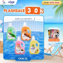 Nước Lau Sàn REVY Hương Cam Quế | Công Nghệ ION Đột Phá