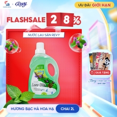 [TẶNG THẢM] Nước lau sàn REVY - Hương Bạc Hà Hoa Hạ