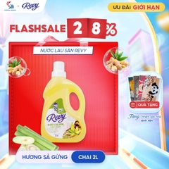 [TẶNG THẢM] Nước lau sàn REVY - Hương Sả Gừng