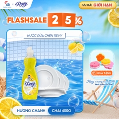 Nước Rửa Chén REVY Hương Chanh | Công Nghệ ION Đột Phá