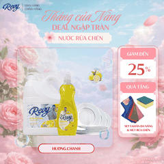 Nước Rửa Chén REVY Hương Chanh | Công Nghệ ION Đột Phá