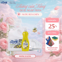 Nước Rửa Chén REVY Hương Sả Gừng | Khử Mùi Hải Sản Hiệu Quả