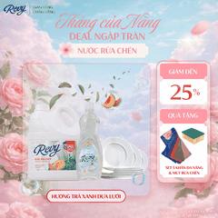 Nước Rửa Chén REVY Trà Xanh Dưa Lưới | Làn Hương Dịu Nhẹ