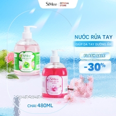 Nước Rửa Tay SiMee 480ml - Hương Hoa Anh Đào & Ổi Trà Xanh