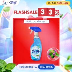Nước lau kính REVY - Hương Bạc Hà