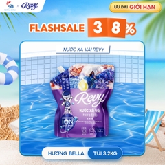 Nước Xả Vải REVY Hương Bella | Mềm Vải Lưu Hương Lâu