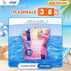 Nước Xả Vải REVY Hương Rosé | Mềm Vải Lưu Hương Lâu