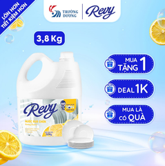 Nước rửa chén REVY - Hương CHANH 400g, 800g, 3.8kg