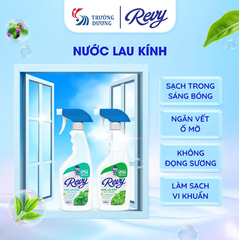 Nước lau kính REVY - Hương Bạc Hà