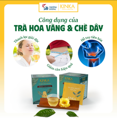 Daily detox - Trà hoa vàng Gia Lai & Chè dây