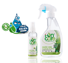 100ML & 500ML | Nước ion xịt khuẩn cá nhân I-ONCARE